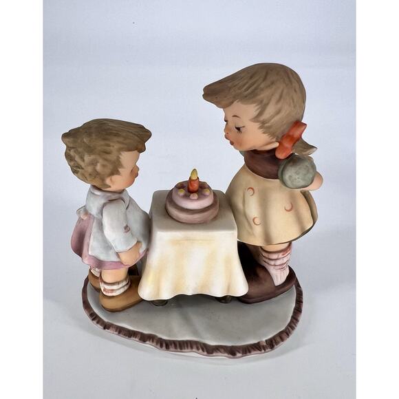 Vtg Goebel Berta Hummel Lot Of 3 Ceramic Figurines Collectibles Hand Painted - Picture 12 of 16